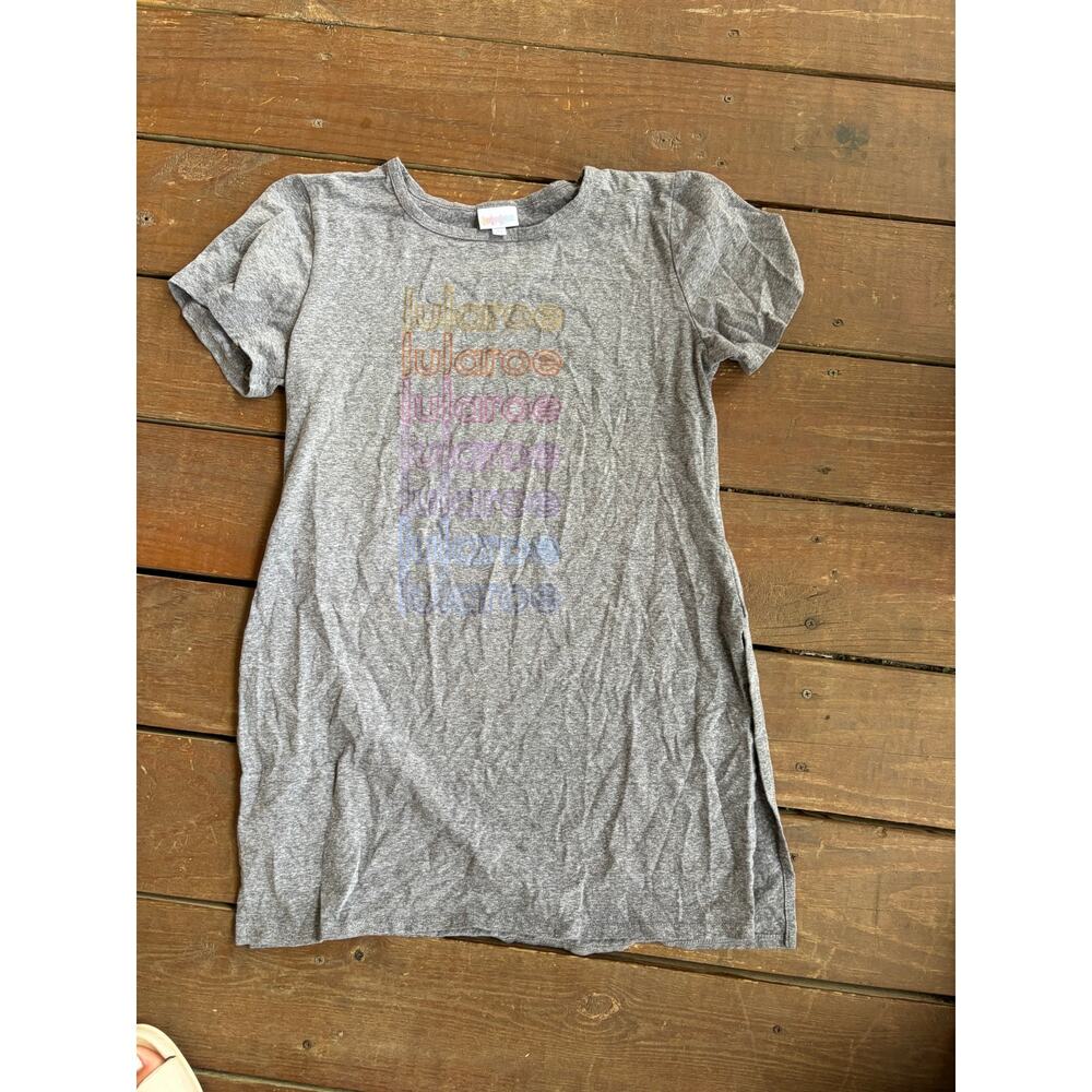 Lularoe womens xs grey sleep dress